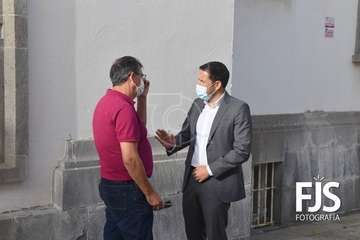 Héctor Suárez deja la Alcaldía de Telde en un Pleno sin intervención de la oposición/Francisco Javier Santana.